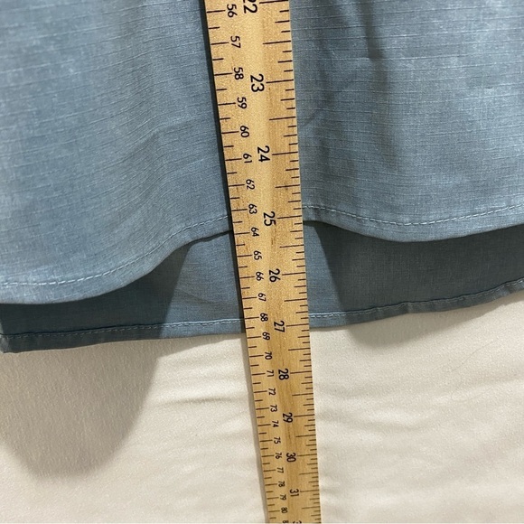 The American Outdoorsman Golf sleeveless collared  half-button UV 40 Blue size M - Picture 15 of 15